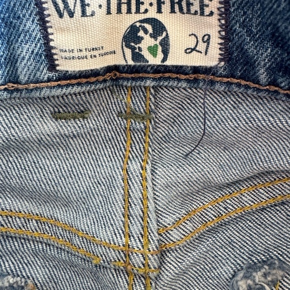 We The Free Straight Leg Hi Waist Jeans - Picture 7 of 8